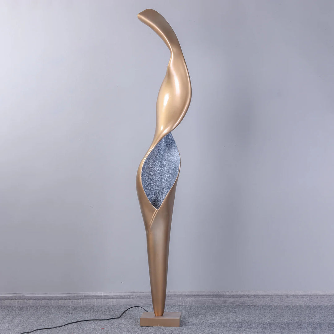 Spiral Sculpture Floor Lamp 8