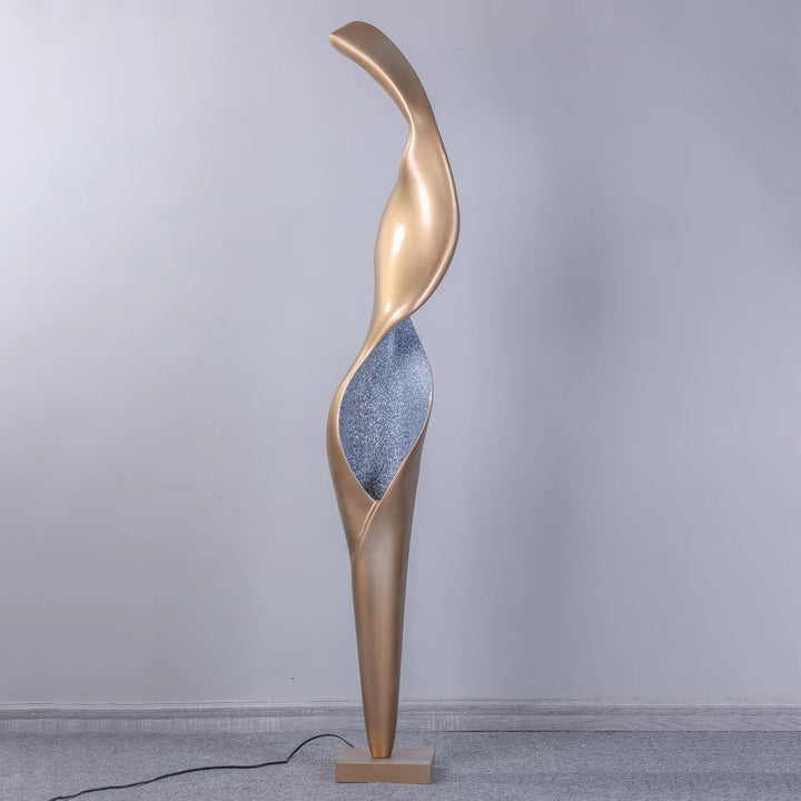 Spiral Sculpture Floor Lamp 8