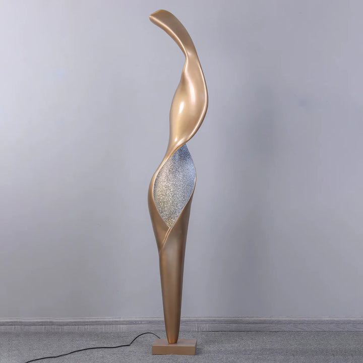 Spiral Sculpture Floor Lamp 9