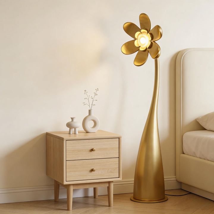 Sunflower Sculpture Floor Lamp 13