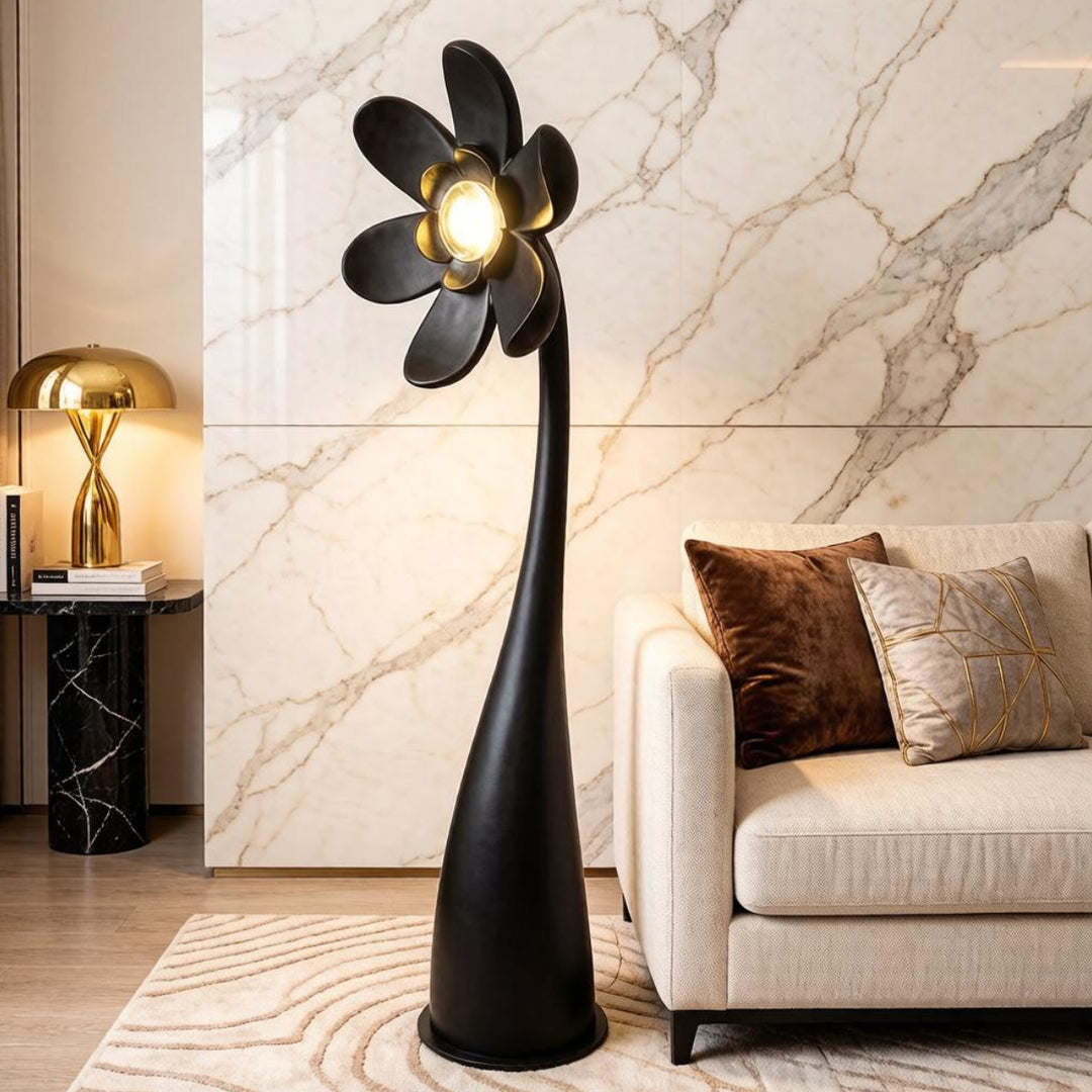 Sunflower Sculpture Floor Lamp 6