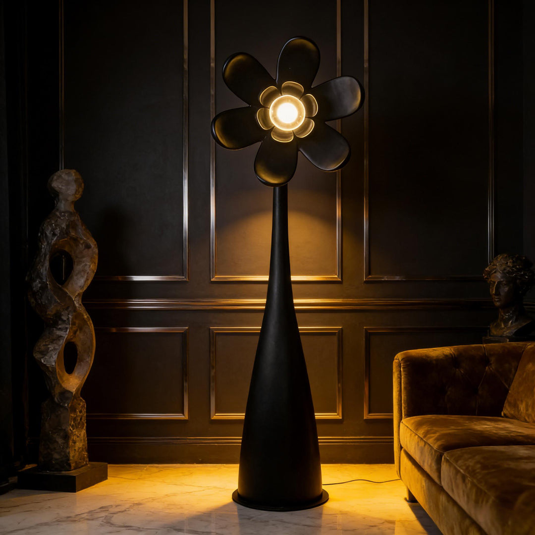 Sunflower Sculpture Floor Lamp 7