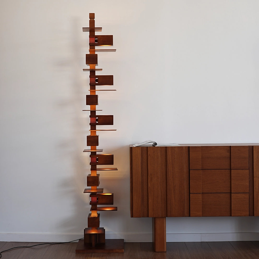 Taliesin Wooden Floor Lamp