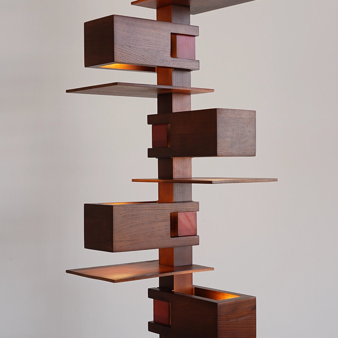 Taliesin Wooden Floor Lamp