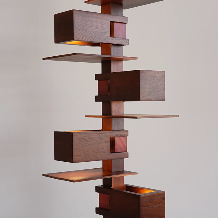 Taliesin Wooden Floor Lamp