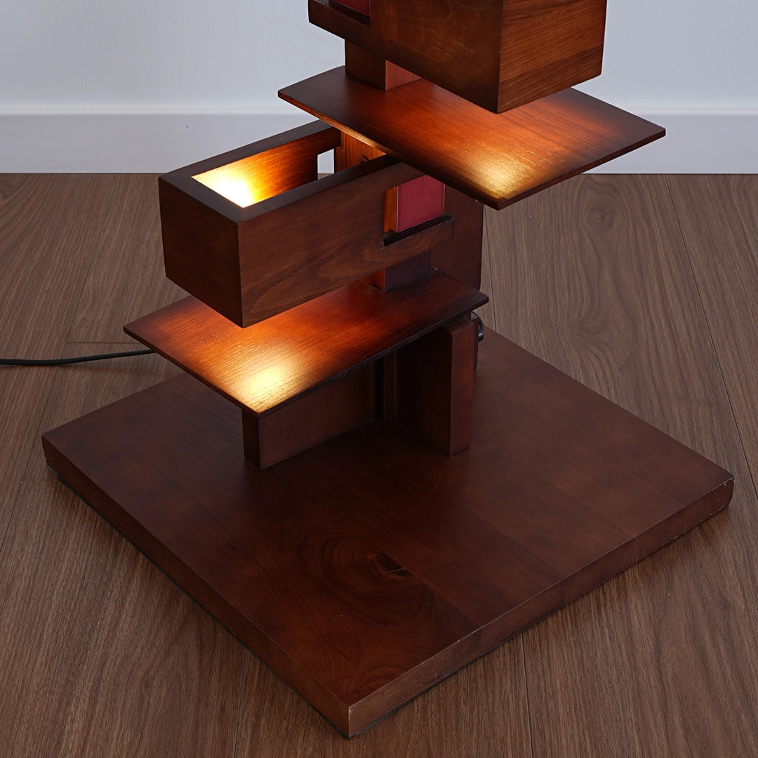Taliesin Wooden Floor Lamp