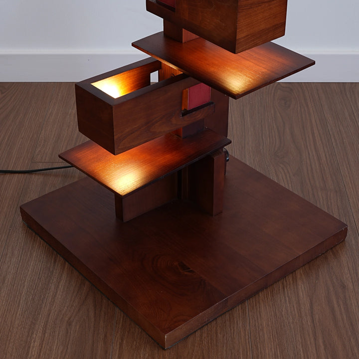 Taliesin Wooden Floor Lamp