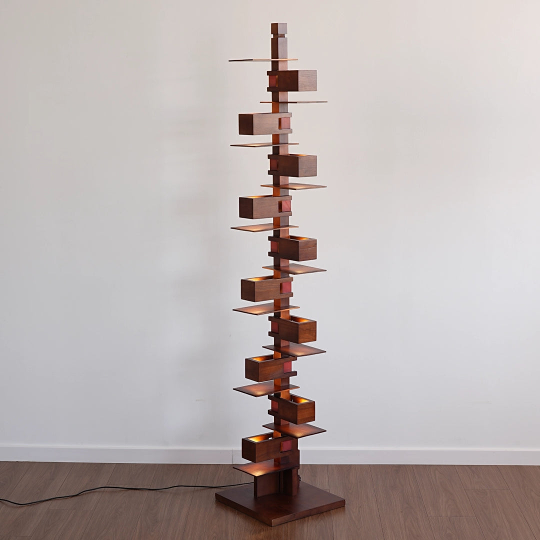 Taliesin Wooden Floor Lamp