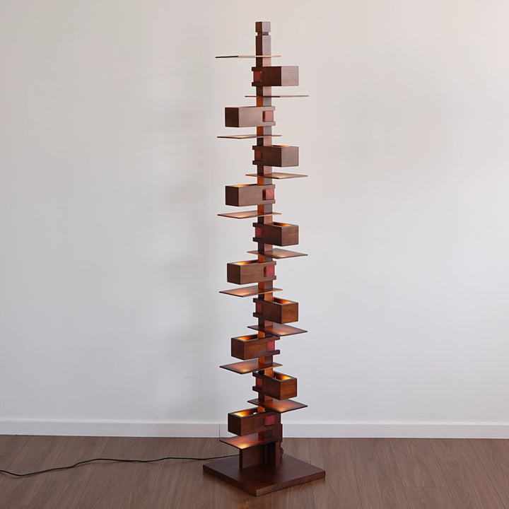 Taliesin Wooden Floor Lamp