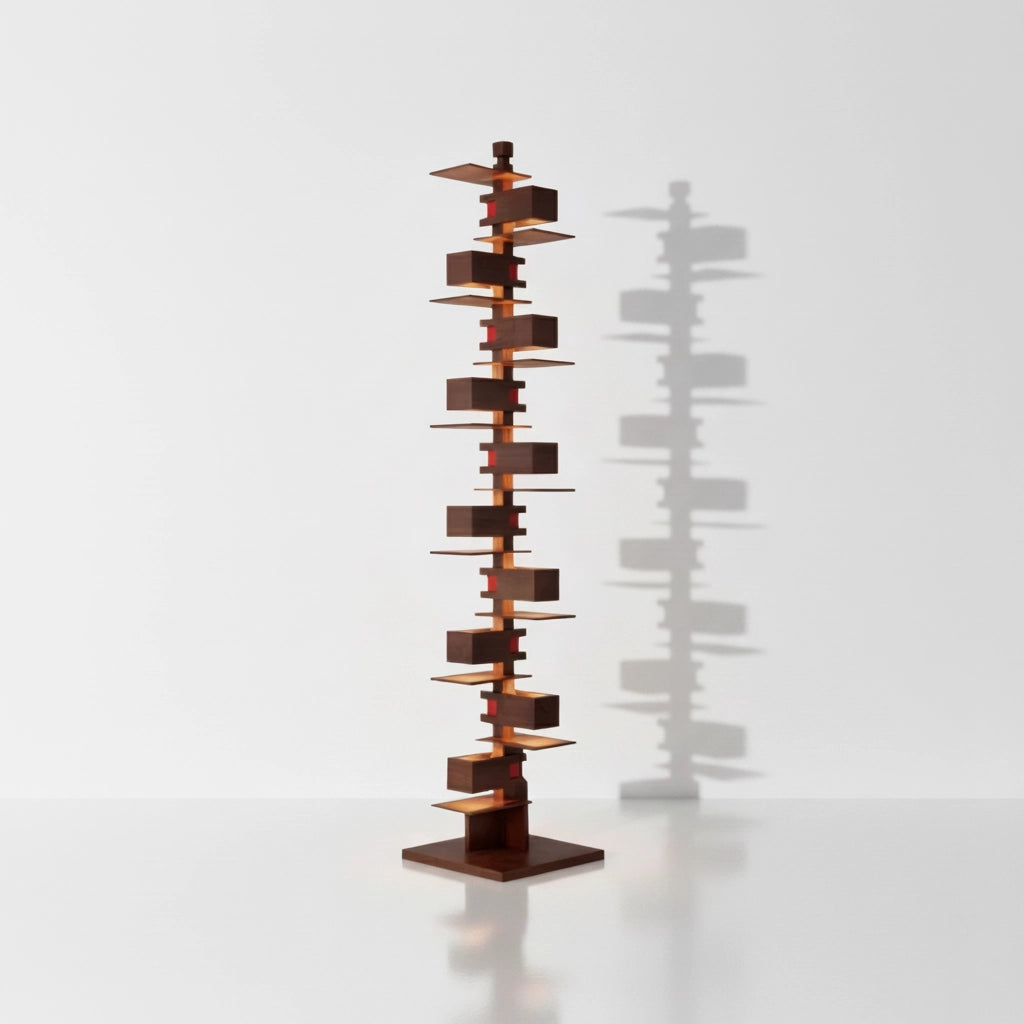 Taliesin Wooden Floor Lamp