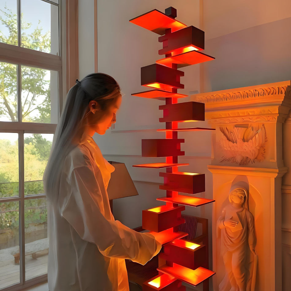 Taliesin Wooden Floor Lamp