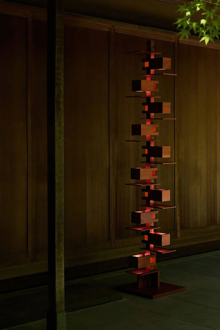 Taliesin Wooden Floor Lamp