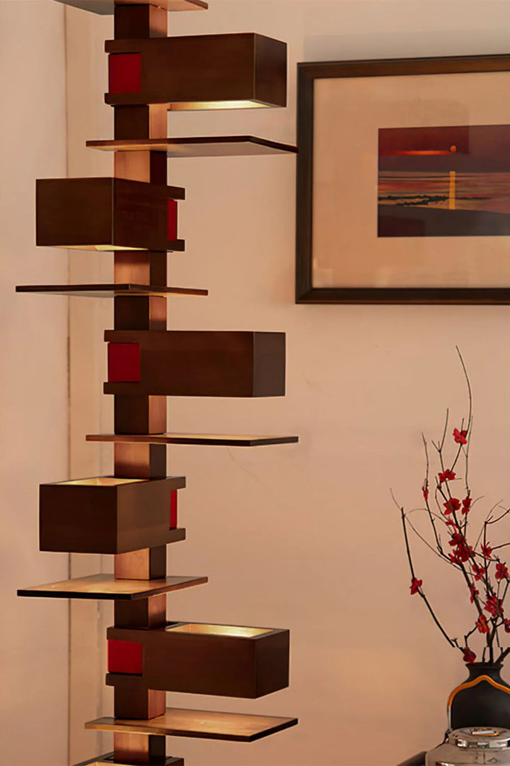 Taliesin Wooden Floor Lamp