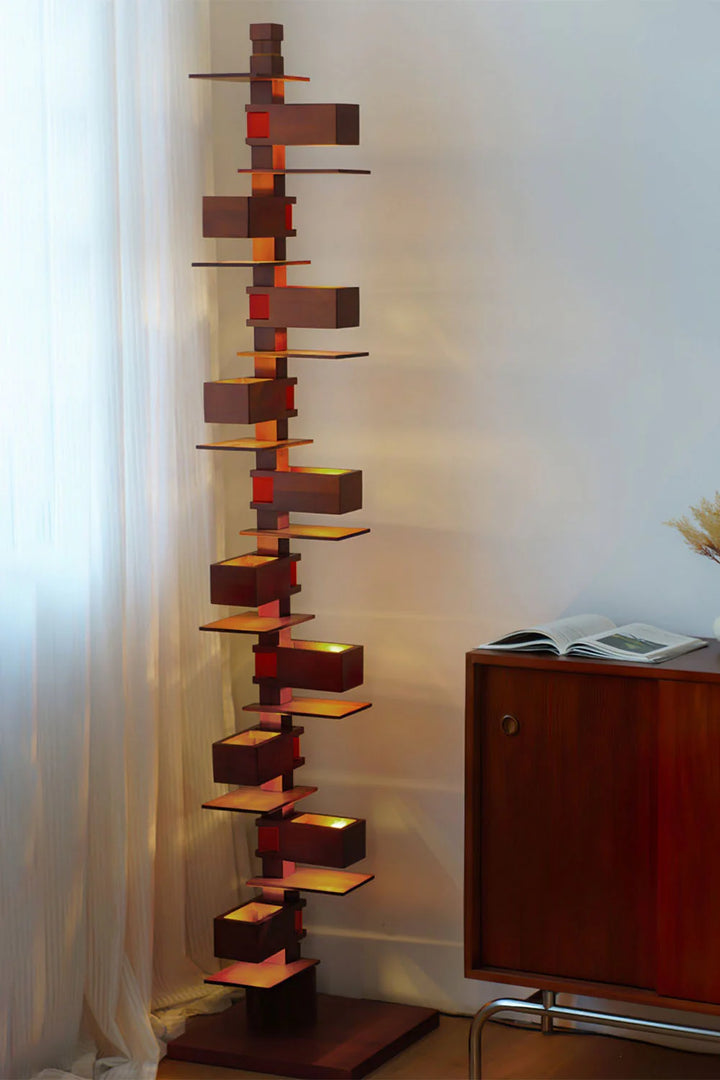 Taliesin Wooden Floor Lamp