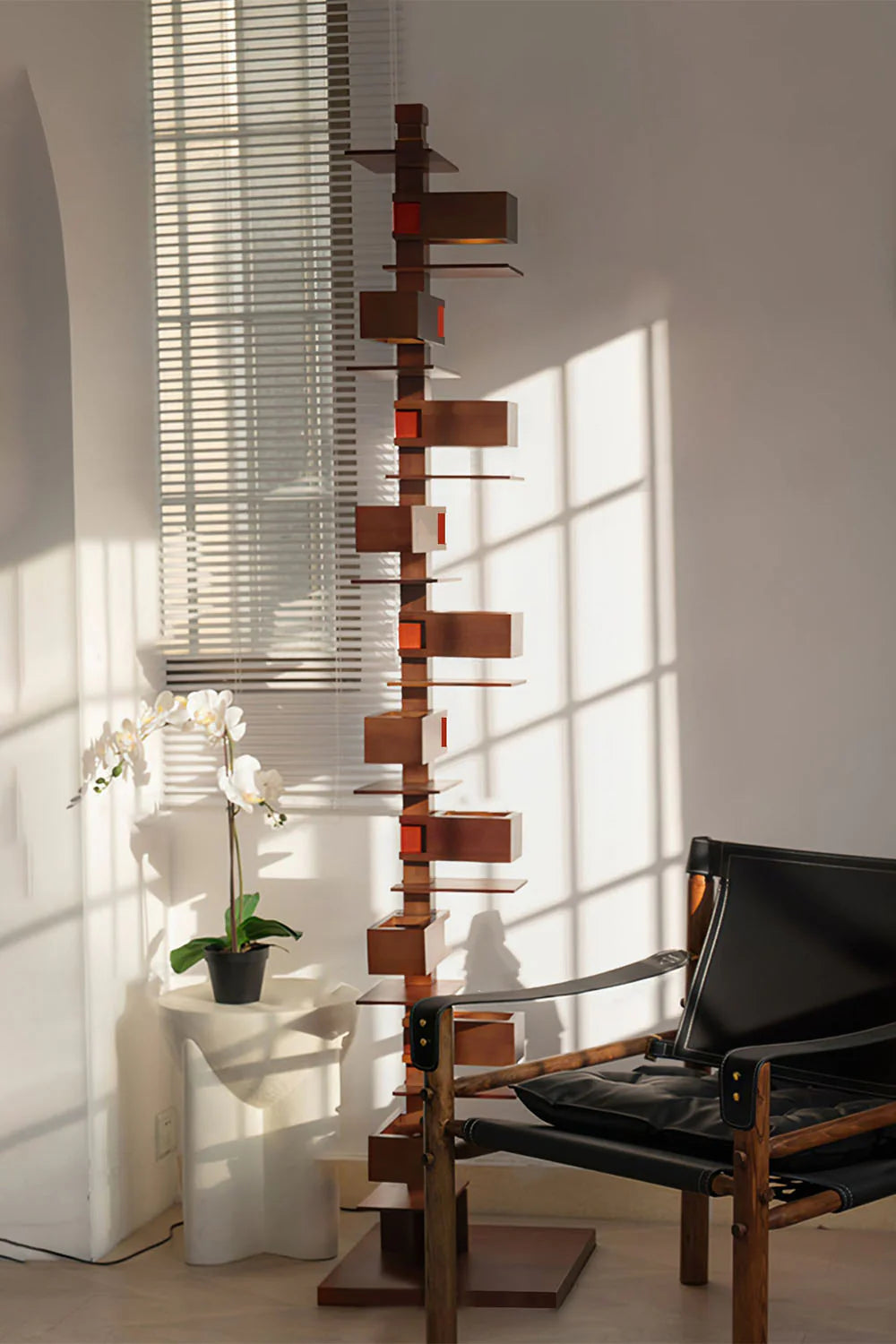 Taliesin Wooden Floor Lamp