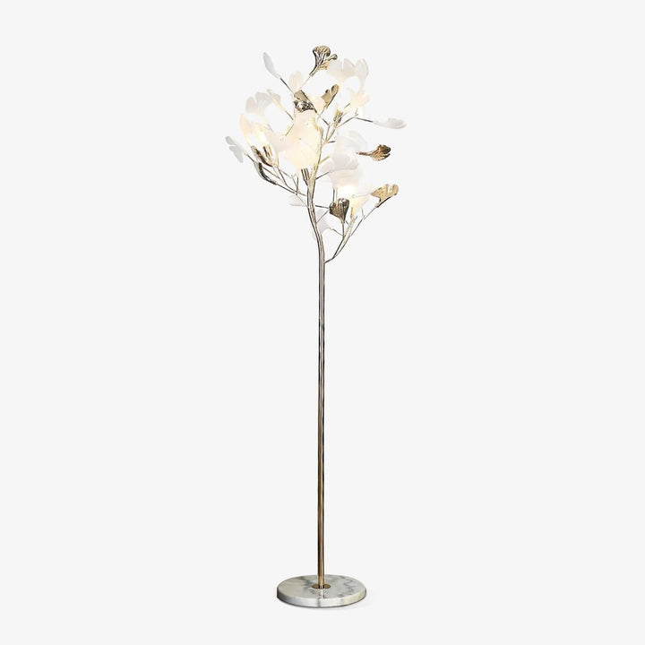 Taro Leaf Gingko Floor Lamp 2