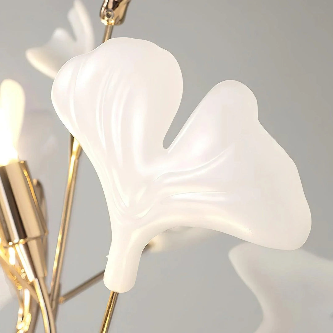 Taro Leaf Gingko Floor Lamp 7