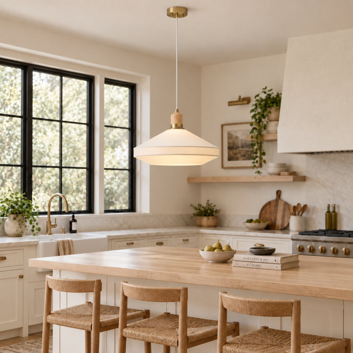 Tavessa Fabric Pendant Light 6