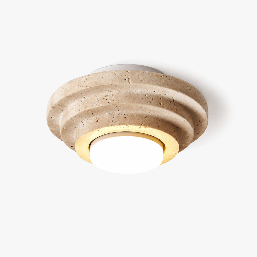 Tavessa Travertine Ceiling Lamp 7