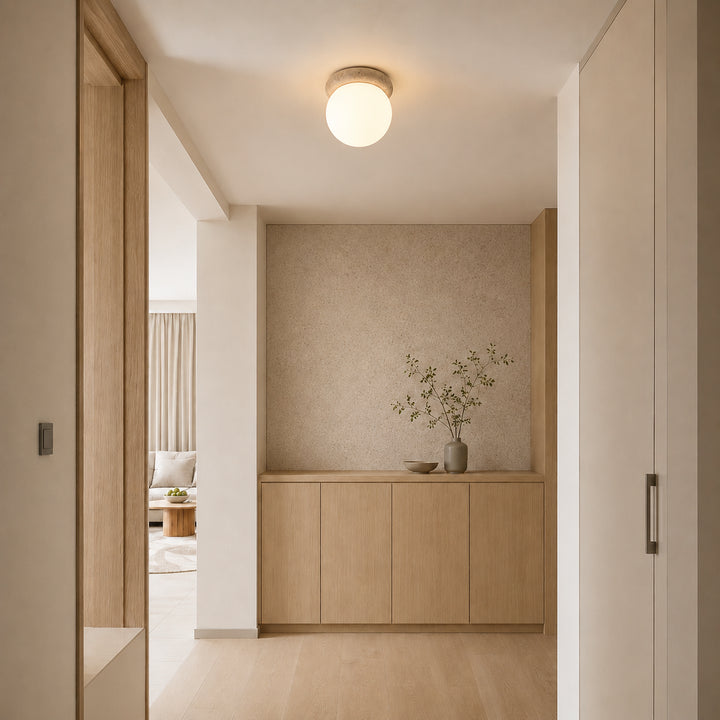 Tavlena Travertine Ceiling Lamp 2