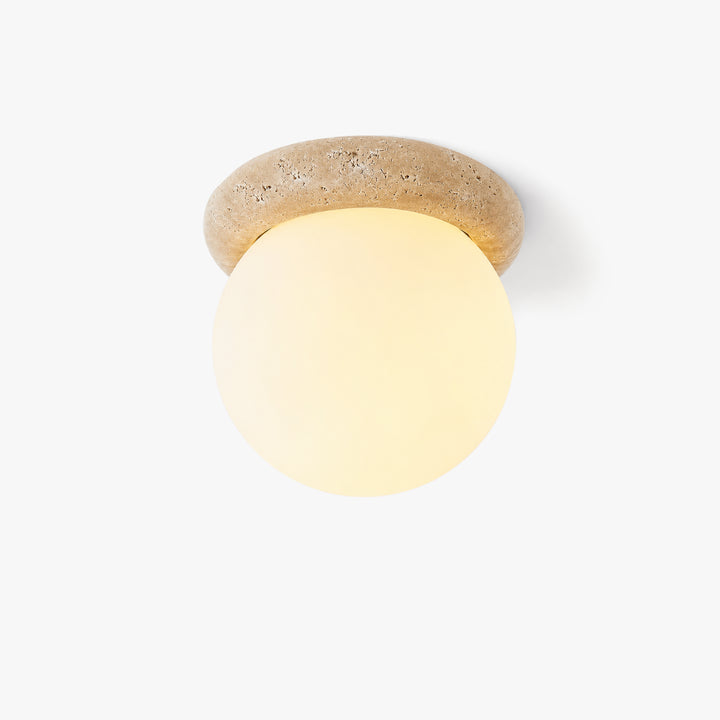 Tavlena Travertine Ceiling Lamp 7