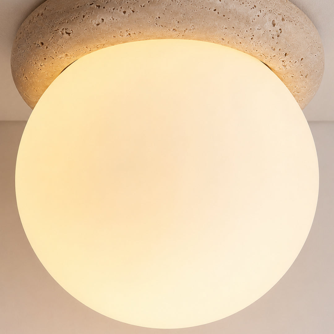 Tavlena Travertine Ceiling Lamp 8