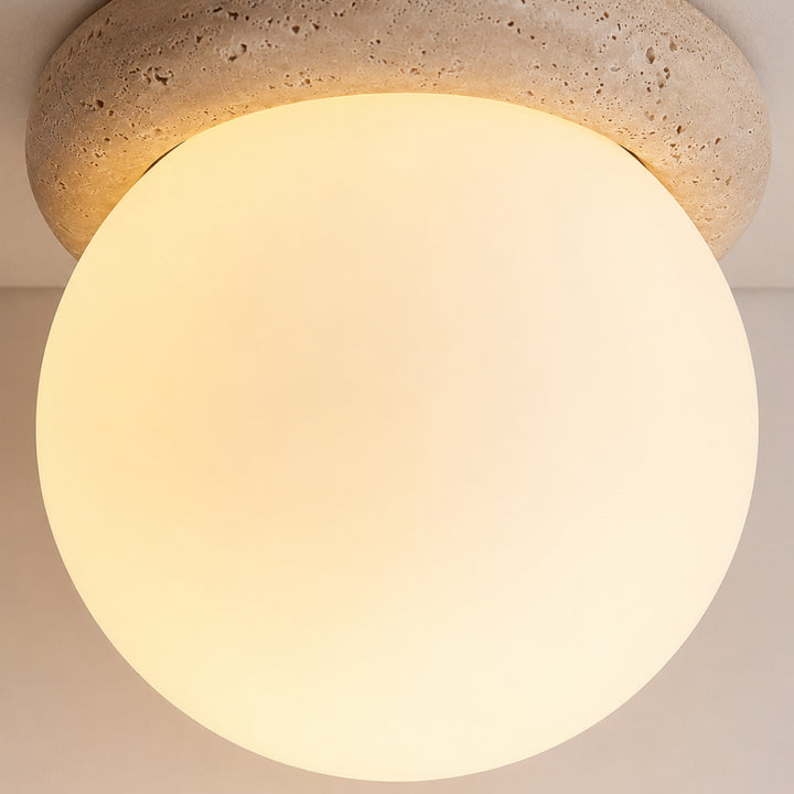 Tavlena Travertine Ceiling Lamp 8