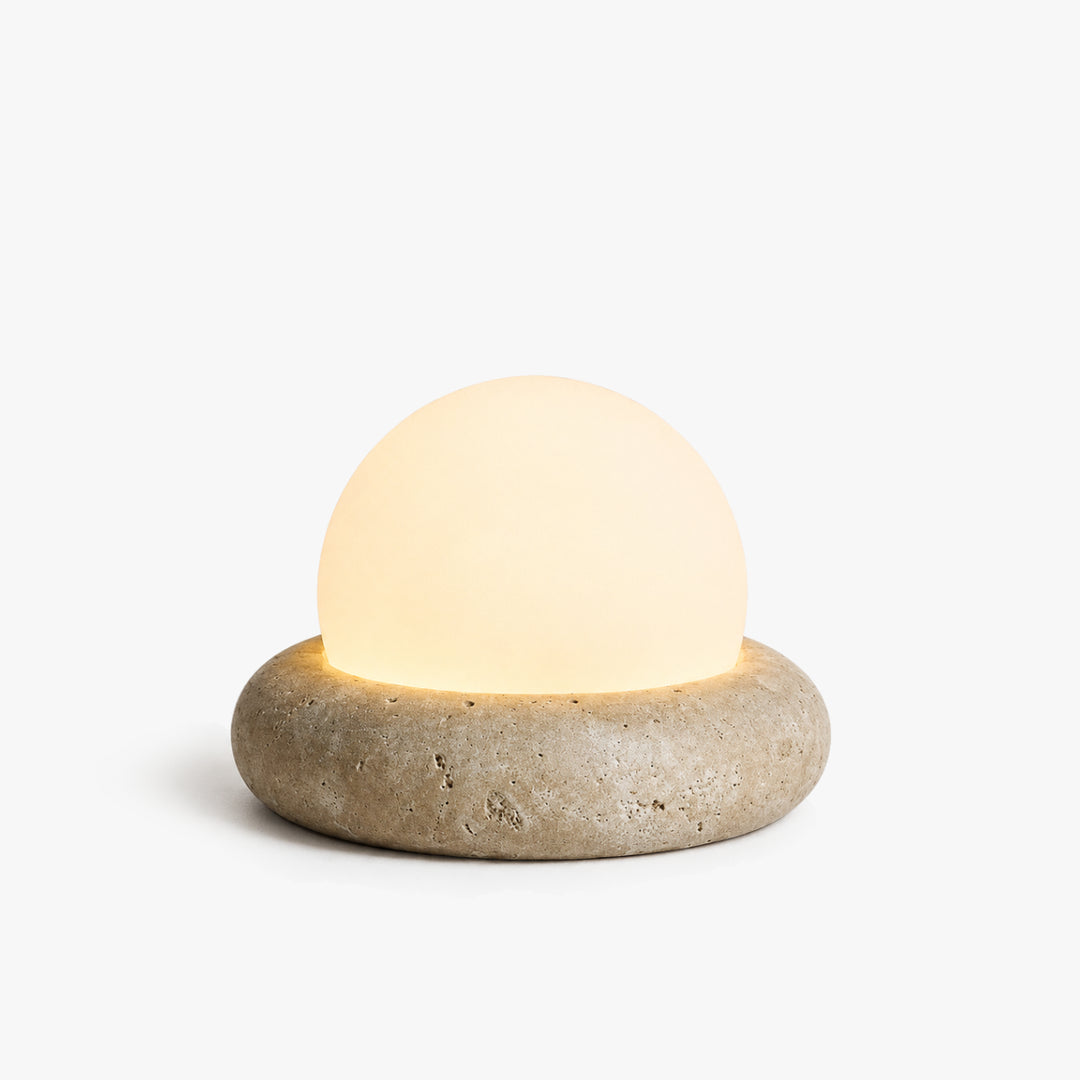 Tavlena Travertine Table Lamp 8