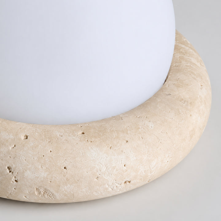 Tavlena Travertine Table Lamp 9