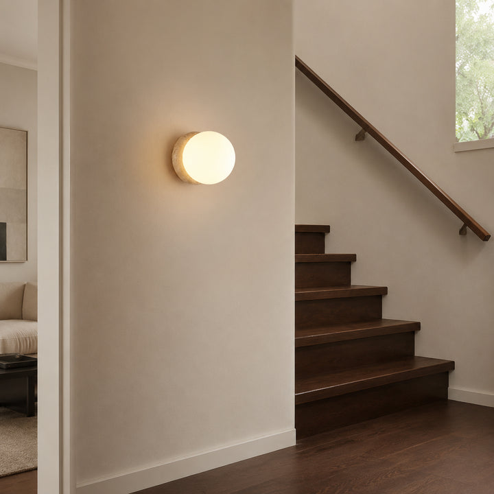 Tavlena Travertine Wall Lamp 4