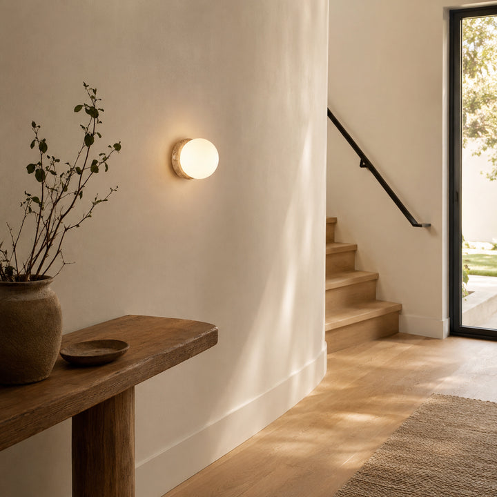Tavlena Travertine Wall Lamp 5