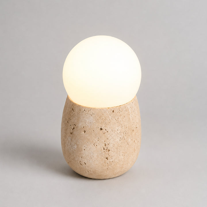Tavloria Travertine Table Lamp 10