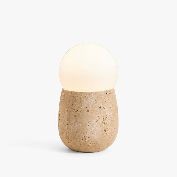 Tavloria Travertine Table Lamp 6