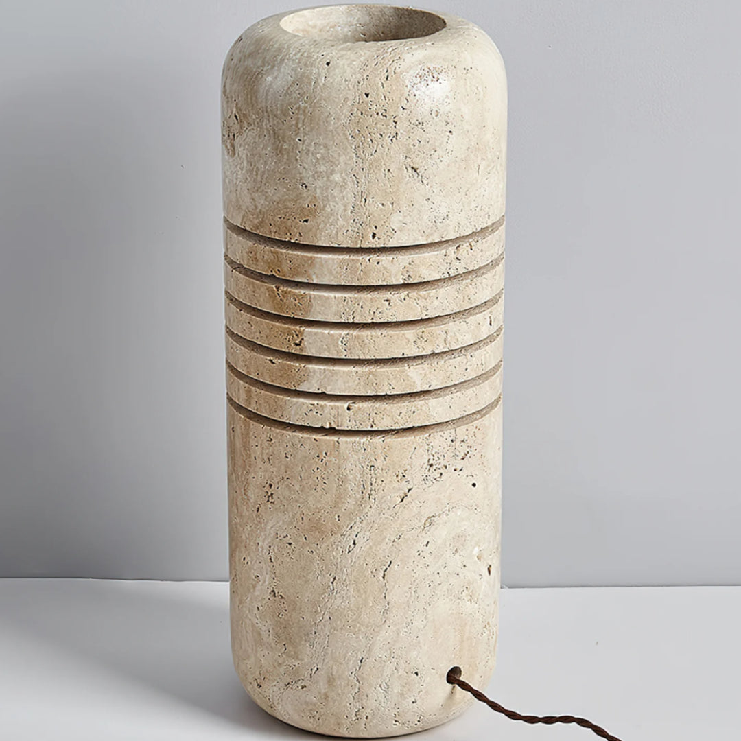 Tavrelis Travertine Floor Lamp 7