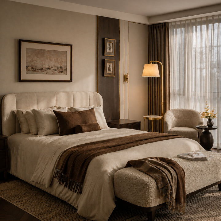 Tavrelune Floor Lamp With Table 6