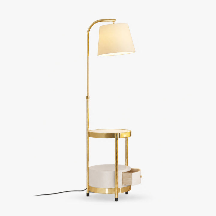 Tavrelune Side Table Floor Lamp 10