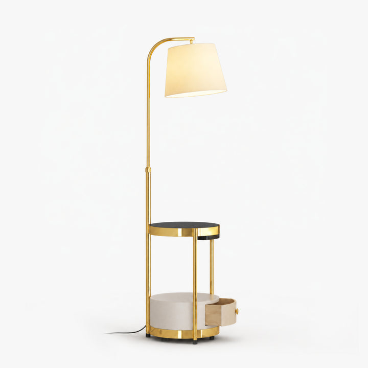 Tavrelune Side Table Floor Lamp 11