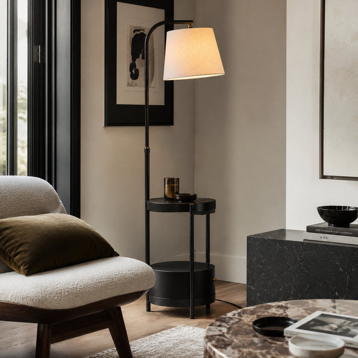 Tavrelune Side Table Floor Lamp 5