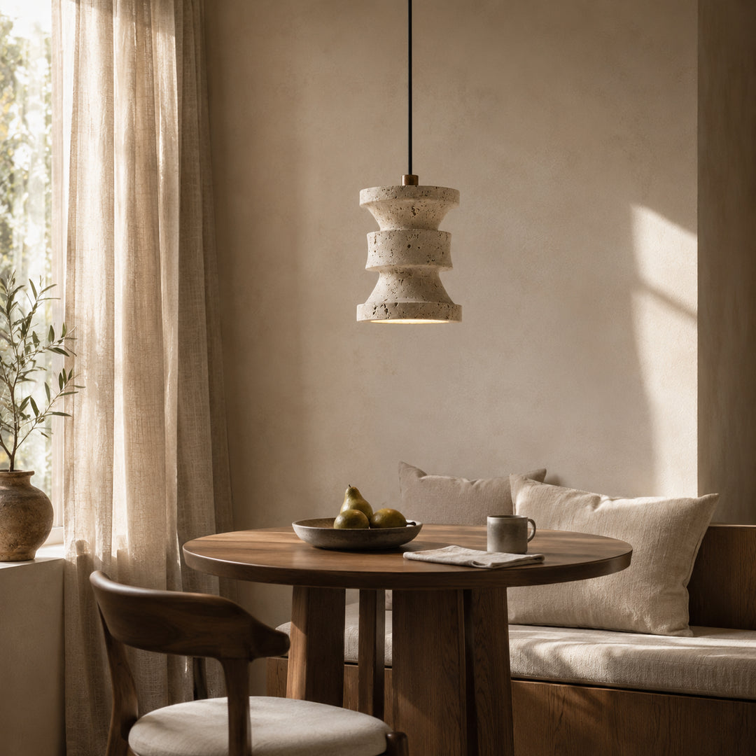 Tavreno Travertine Pendant Light 2