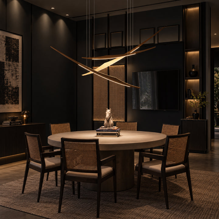 Tavreno Wood Chandelier 12