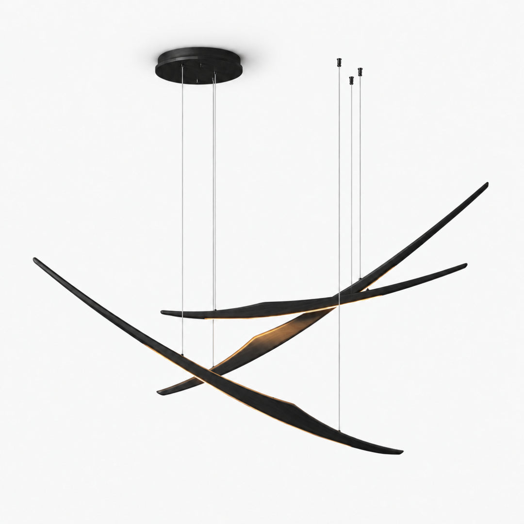 Tavreno Wood Chandelier 3