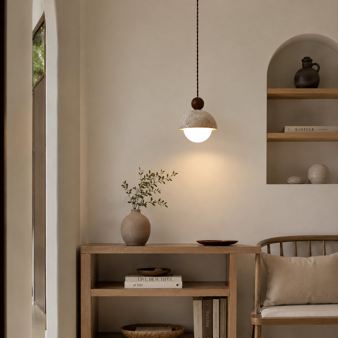 Tavrenzo Travertine Pendant Light 2