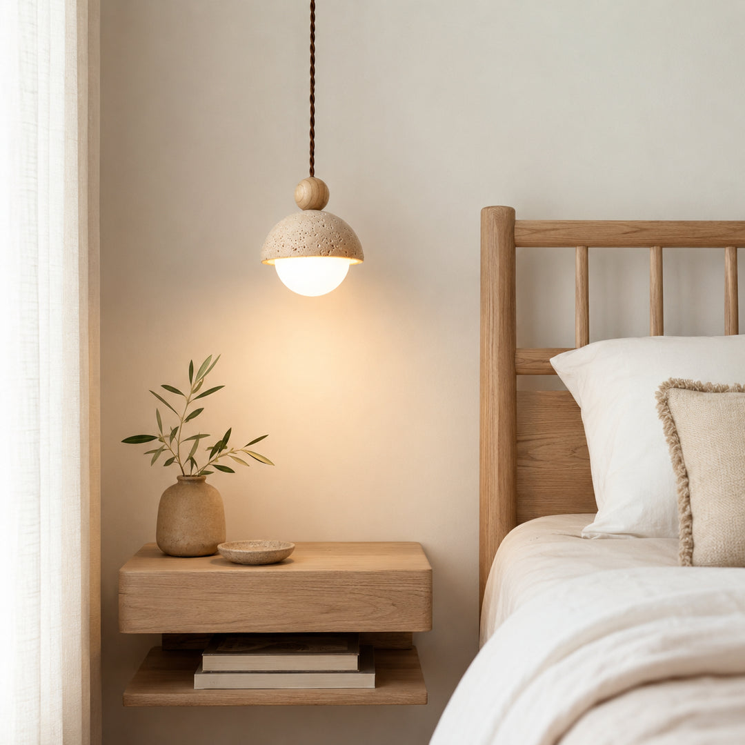 Tavrenzo Travertine Pendant Light 3