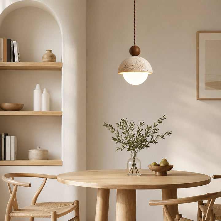 Tavrenzo Travertine Pendant Light 5