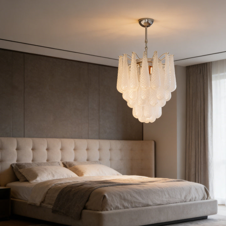 Teardrop Murano Glass Chandelier