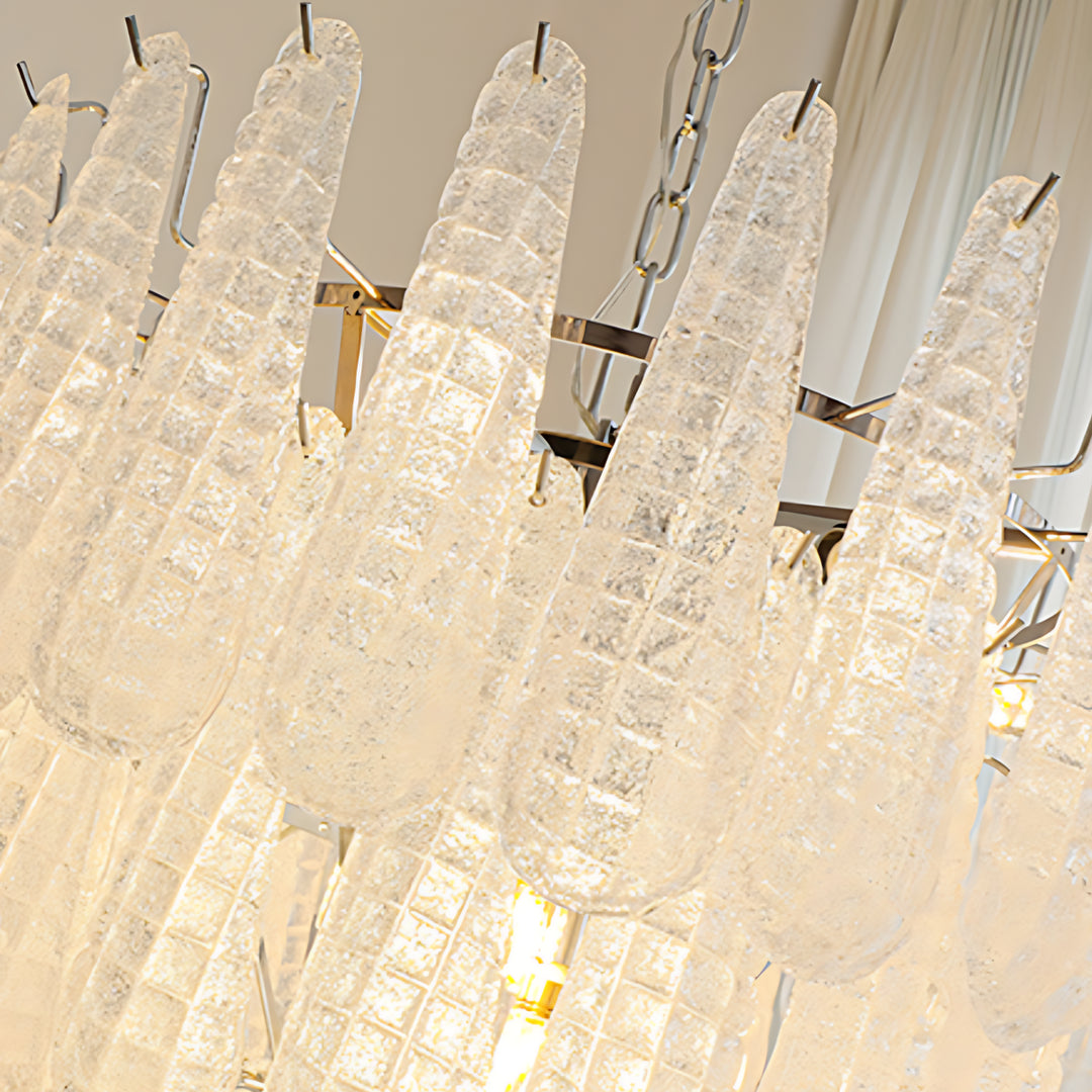 Teardrop Murano Glass Chandelier