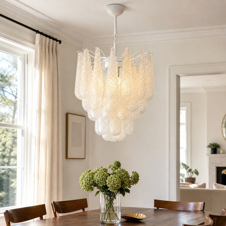 Teardrop Murano Glass Chandelier 15