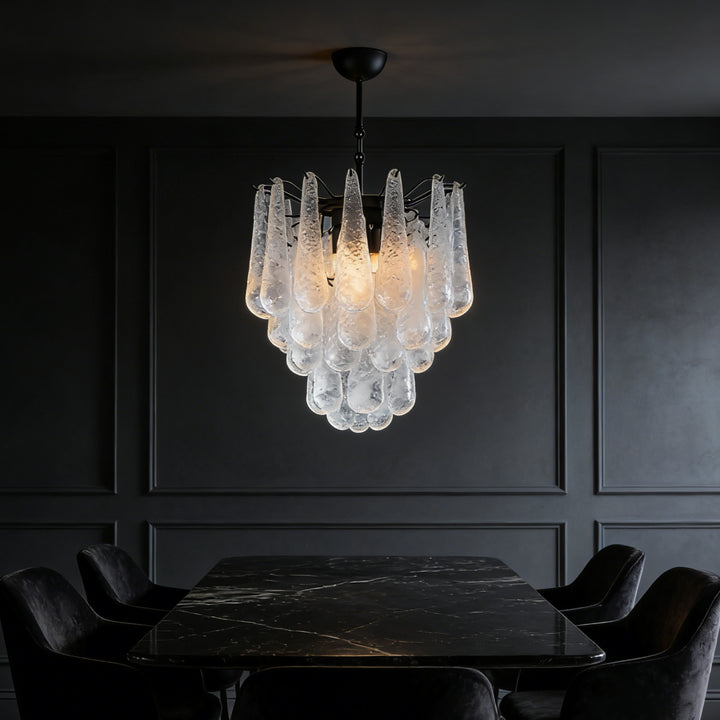 Teardrop Murano Glass Chandelier