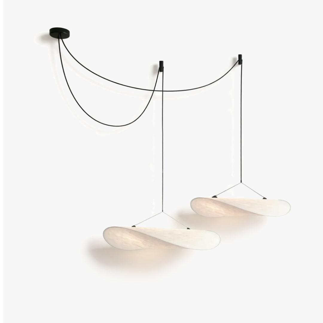 Tense Tyvek Combination Chandelier 1