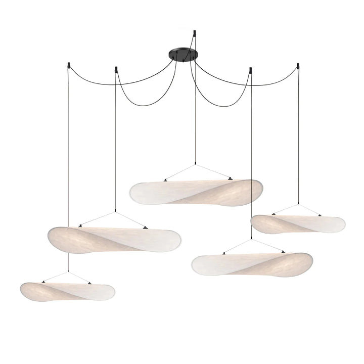 Tense Tyvek Combination Chandelier 15